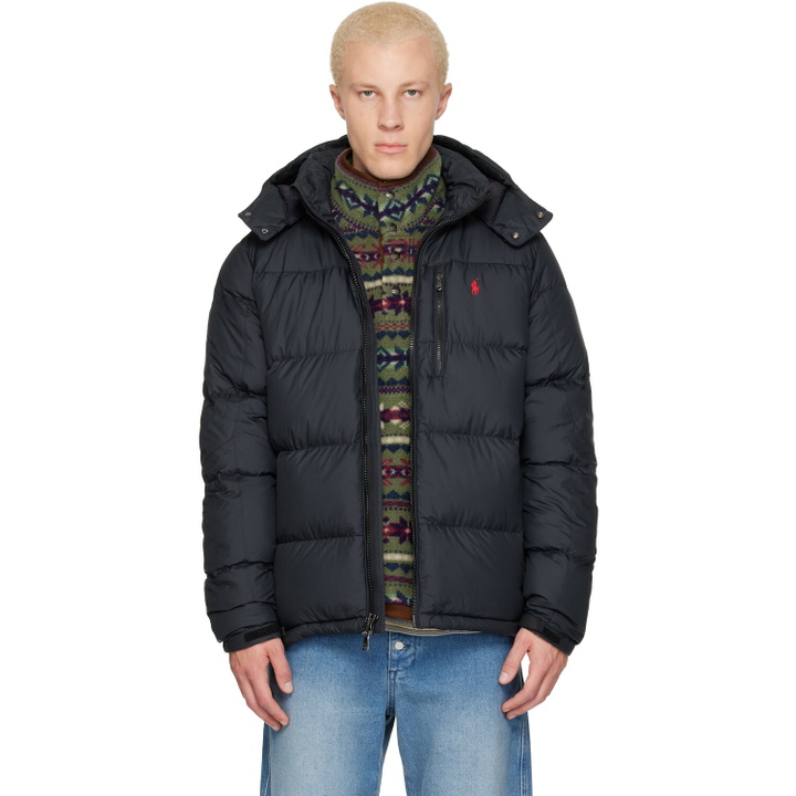 Photo: Polo Ralph Lauren Black 'The Gorham' Down Jacket