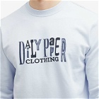 Daily Paper Men's United Type Sweatshirt in Halogen Blue