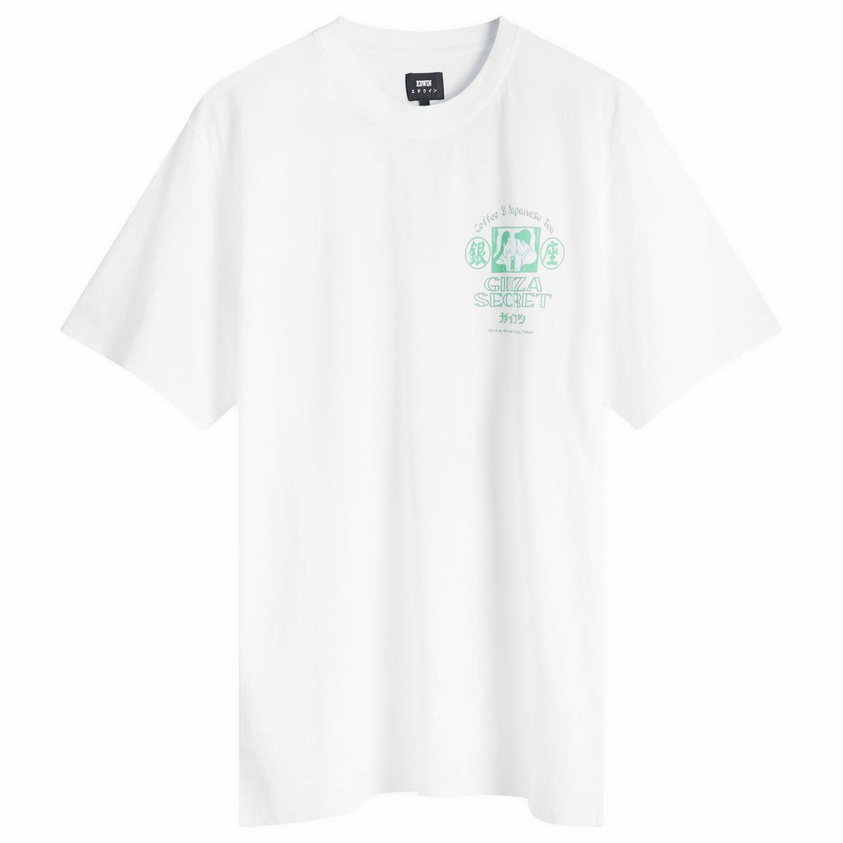 Edwin Men's Ginza Secret T-Shirt in White