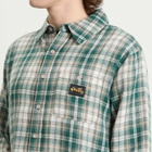 Stan Ray Men's Flannel Shirt in Green Plaid