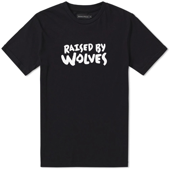 Photo: Raised by Wolves Tag Logo Tee