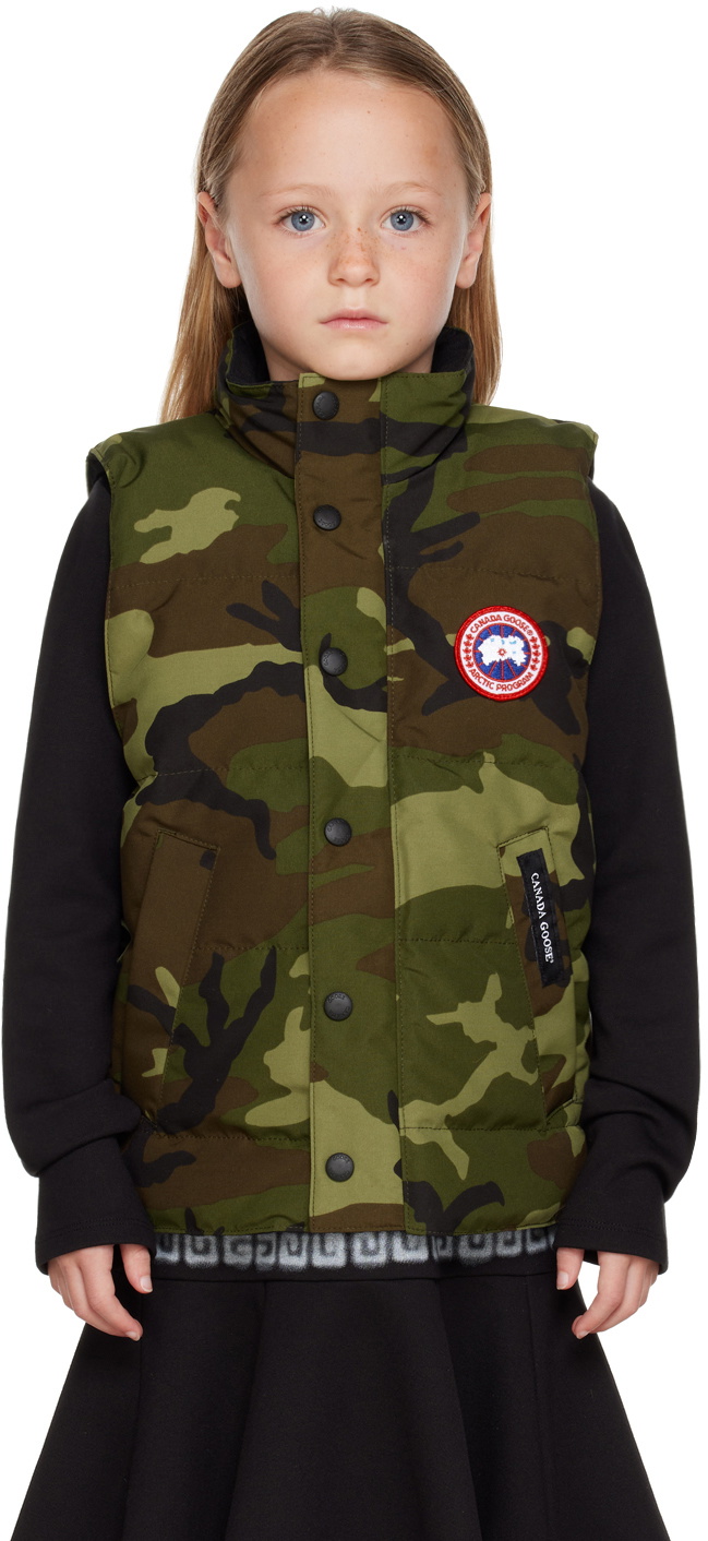 Canada Goose Kids Vanier Vest in Navy main image 1