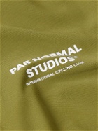 Pas Normal Studios - Mechanism Logo-Print Cycling Jersey - Green