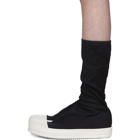 Rick Owens Drkshdw Black Sock Sneakers