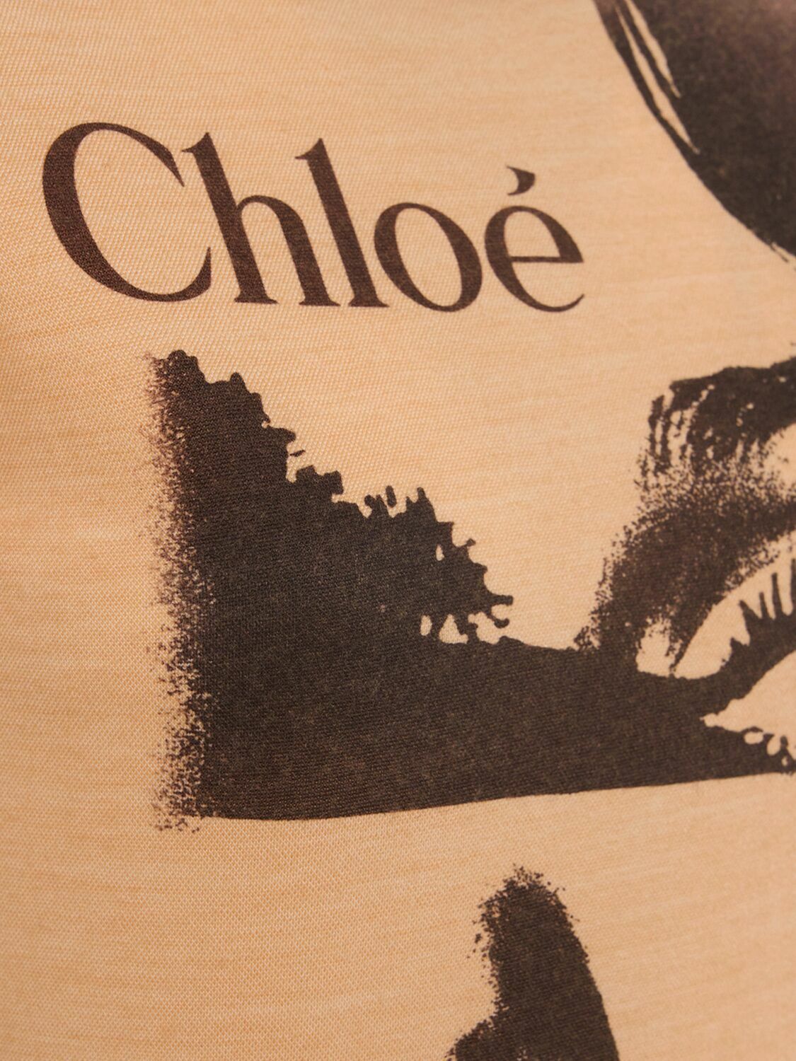 CHLOÉ Printed Jersey T-shirt
