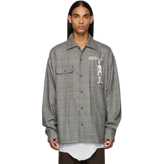 Photo: Doublet Grey Surprise Embroidery Shirt