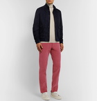 Anderson & Sheppard - Slim-Fit Cotton-Corduroy Trousers - Pink