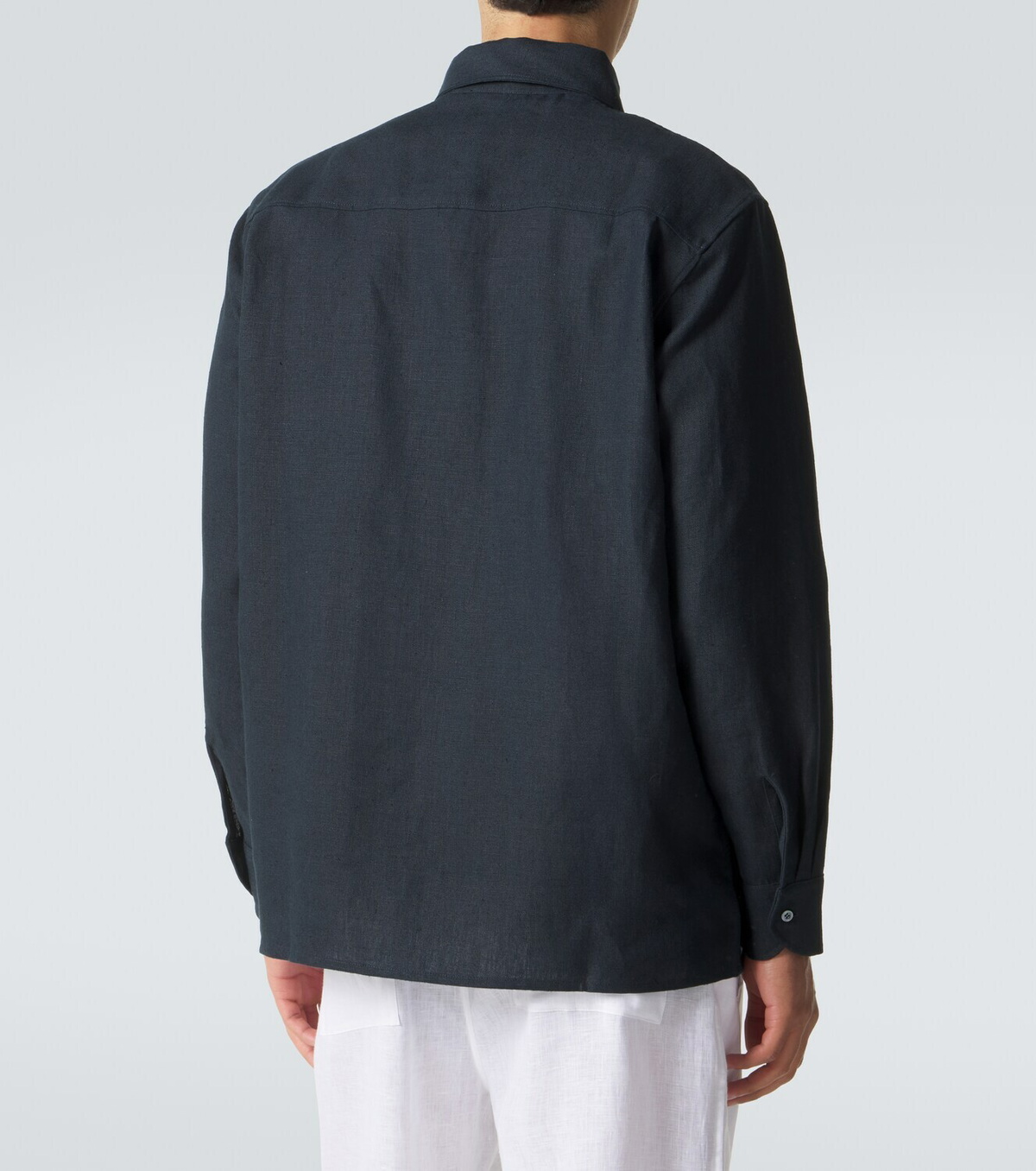 Saman Amel Linen overshirt
