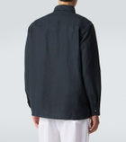 Saman Amel Linen overshirt