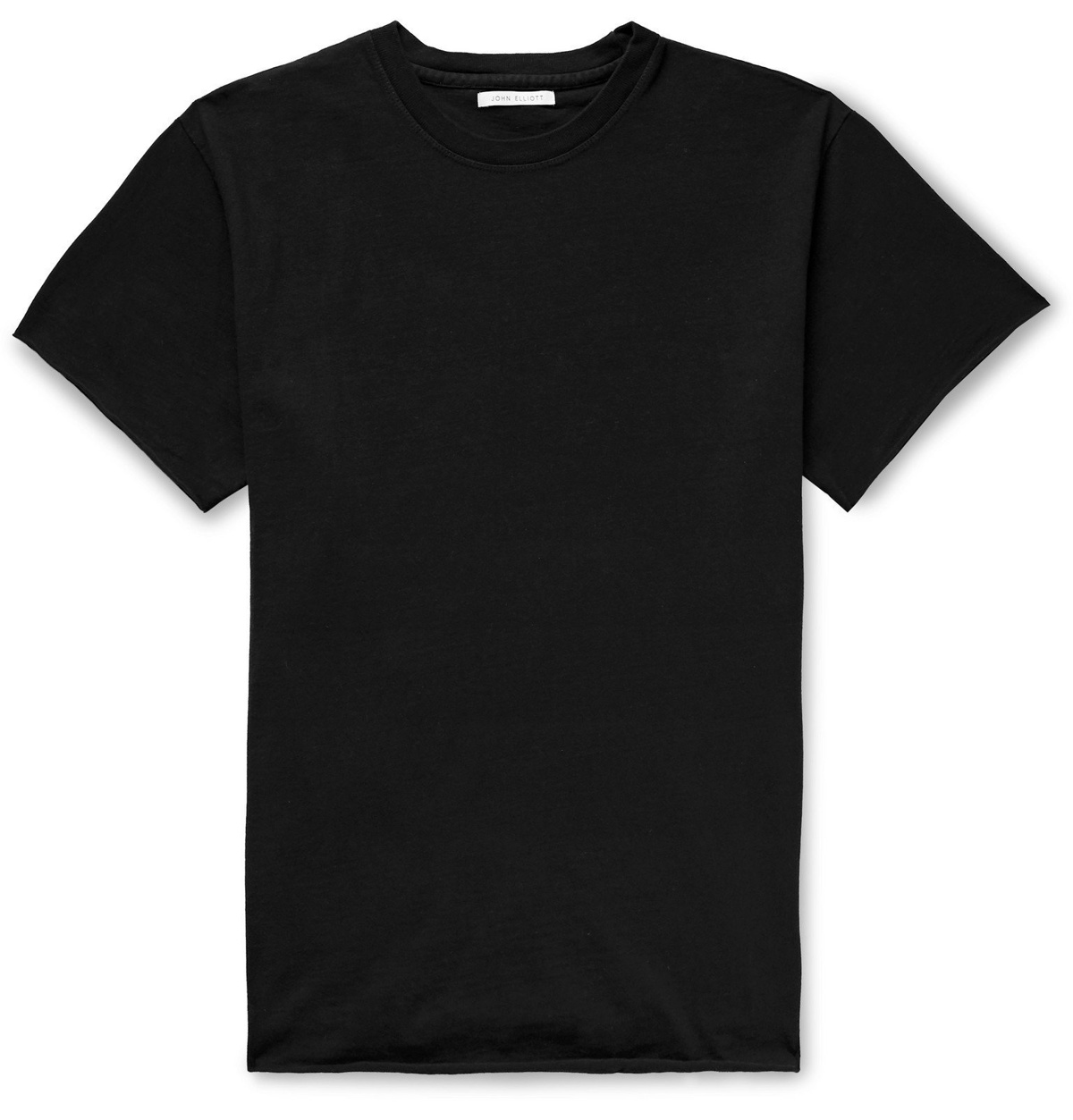 John Elliott - Anti Expo Cotton-Jersey T-Shirt - Black John Elliott