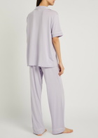 Eberjey Gisele Jersey Pyjama set Purple