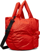 Dingyun Zhang Orange Helmet Cross-Body XL Tote