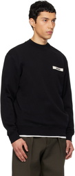 JACQUEMUS Black Les Classiques 'The Gros Grain' Sweatshirt