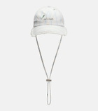 Jacquemus Artichaut striped cotton canvas baseball cap