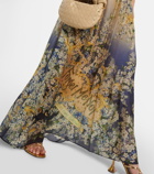 Zimmermann - Tama Bias Flare silk maxi skirt
