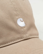 Carhartt Wip Madison Logo Cap White/Beige - Mens - Caps