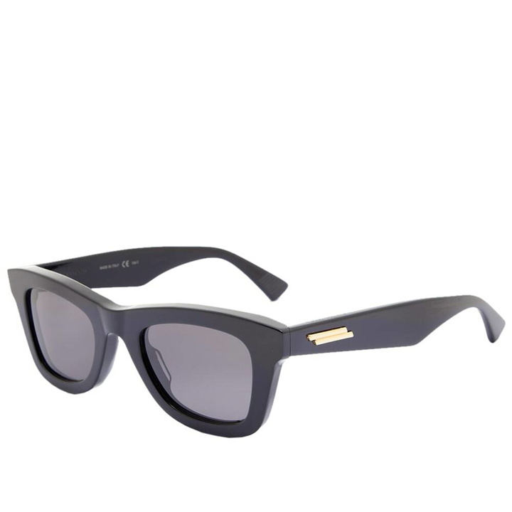 Photo: Bottega Veneta Eyewear Bottega Venetta Eyewear BV1147S Sunglasses in Black/Grey