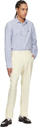 Polo Ralph Lauren Off-White Linen Suit Trousers