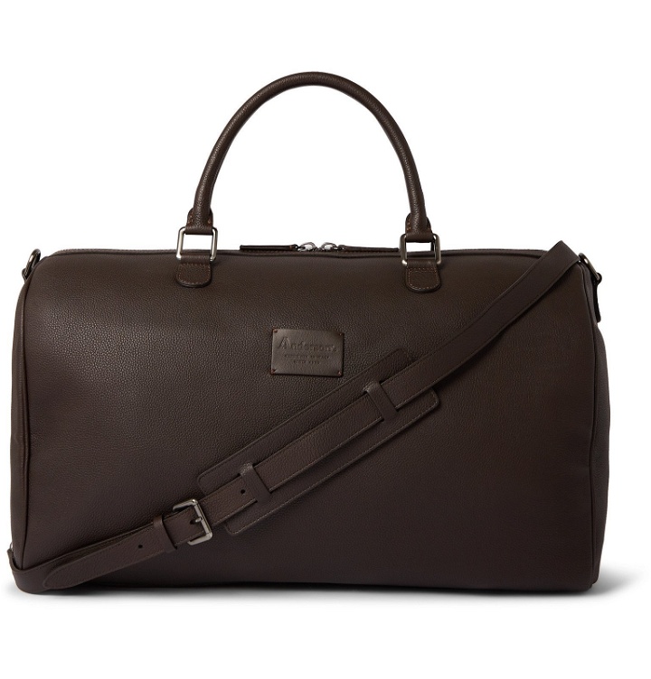 Photo: Anderson's - Full-Grain Leather Holdall - Brown