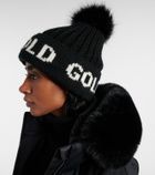 Goldbergh Hodd logo ribbed-knit beanie