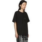 Sacai Black Dr. Woo Edition Embroidered Spider T-Shirt