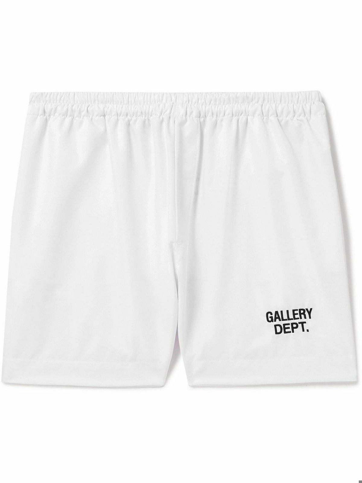 Gallery Dept. - Zuma Straight-Leg Logo-Embroidered Cotton-Poplin Shorts ...