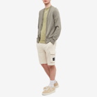 Calvin Klein Men's Stacked Logo T-Shirt in Faded Olive
