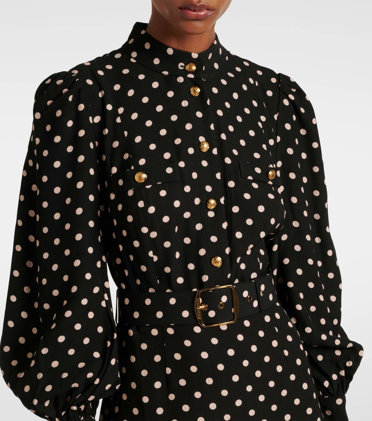 Zimmermann Utility polka-dot midi dress Zimmermann Zimmermann Utility polka-dot midi dress Zimmermann