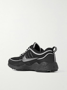 Nike - Air Zoom Spiridon Rubber-Trimmed Mesh Sneakers - Black