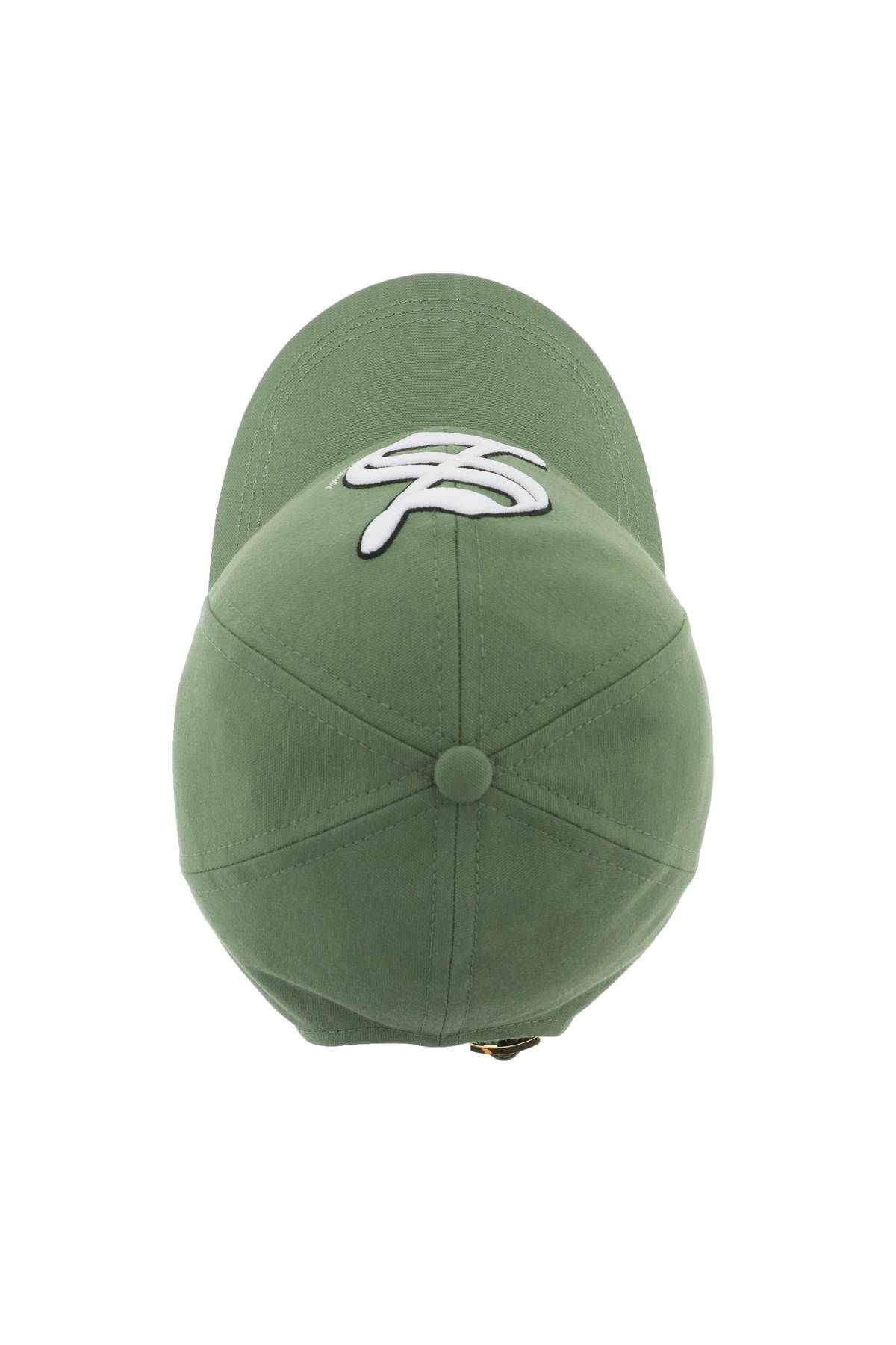 Stella McCartney Green Wool Baseball Cap!  FAB!! STELLA McCARTNEY embroidered baseball cap Green Stella McCartney main image 2