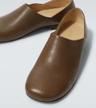 Lemaire Slippers leather-lined leather loafers