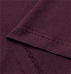 Sunspel - Slim-Fit Cotton-Jersey T-Shirt - Burgundy
