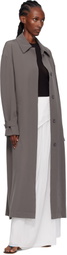 Paris Georgia Gray Elemental Marianne Trench Coat