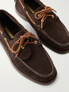 Sebago - Portland Artisan Suede Boat Shoes - Brown