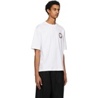 Ambush SSENSE Exclusive White Fire Logo T-Shirt