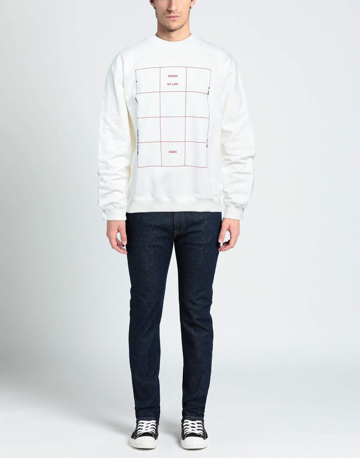 Oamc Mens Sweatshirt in White