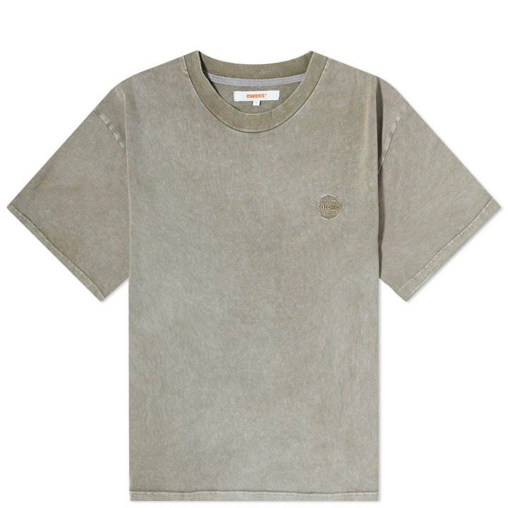 Photo: Checks Downtown Men's Heavyweight T-Shirt in Olive