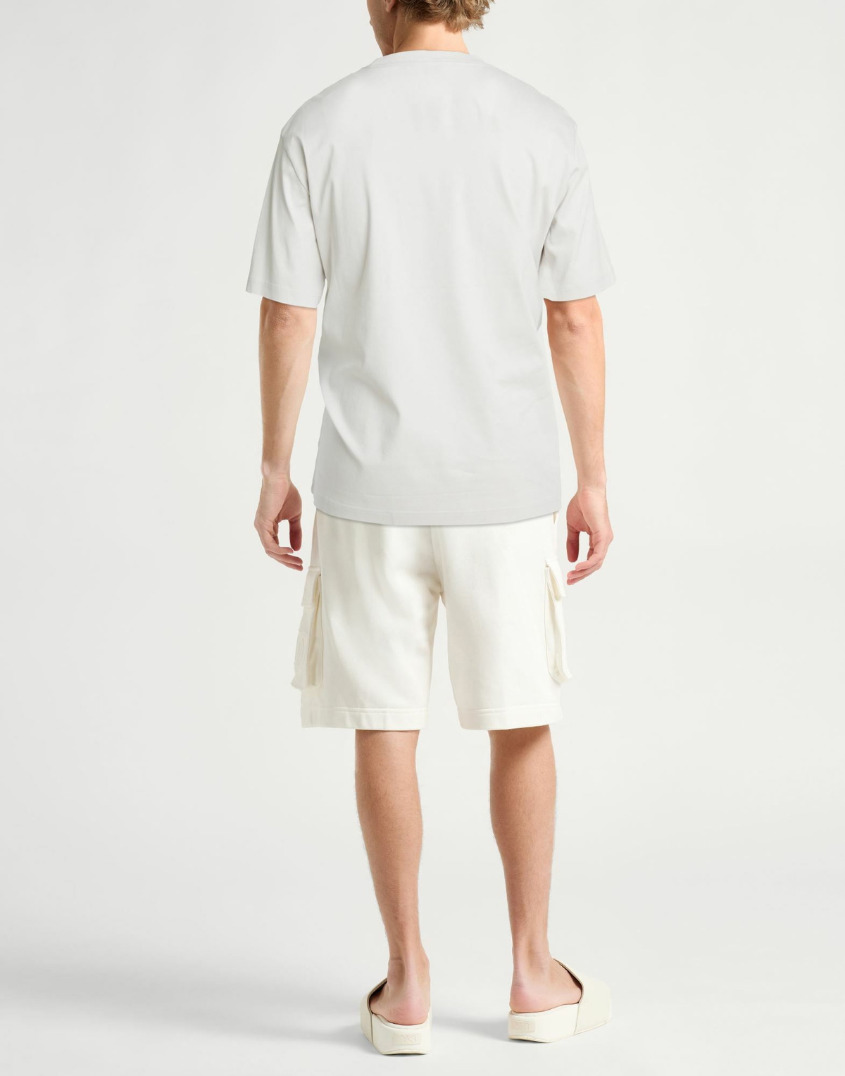 Lanvin Mens T-shirt Light in Grey