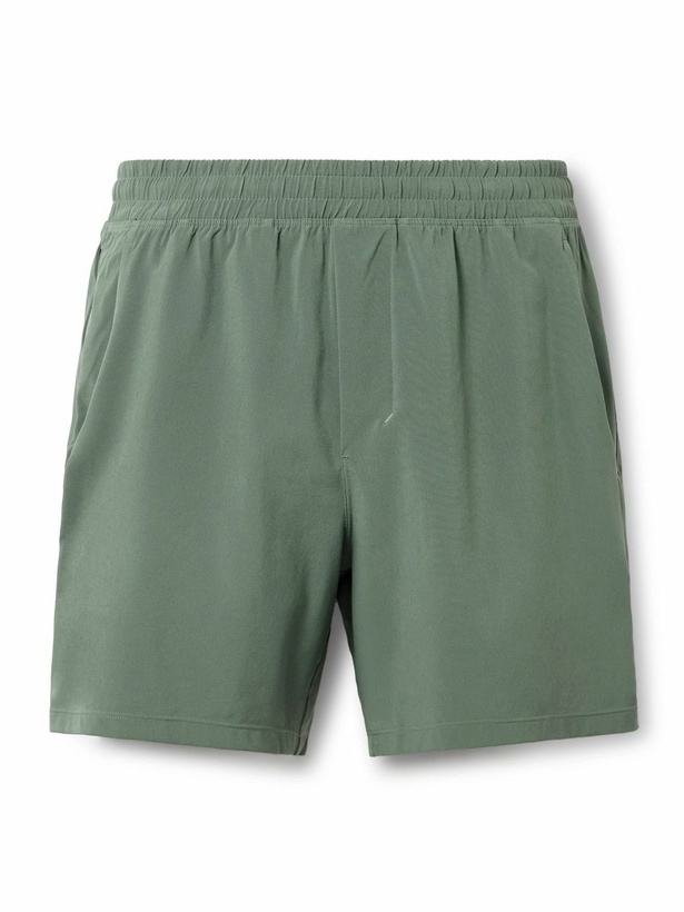 Photo: Lululemon - Pace Breaker 5'' Straight-Leg Recycled-Swift™ Shorts - Green