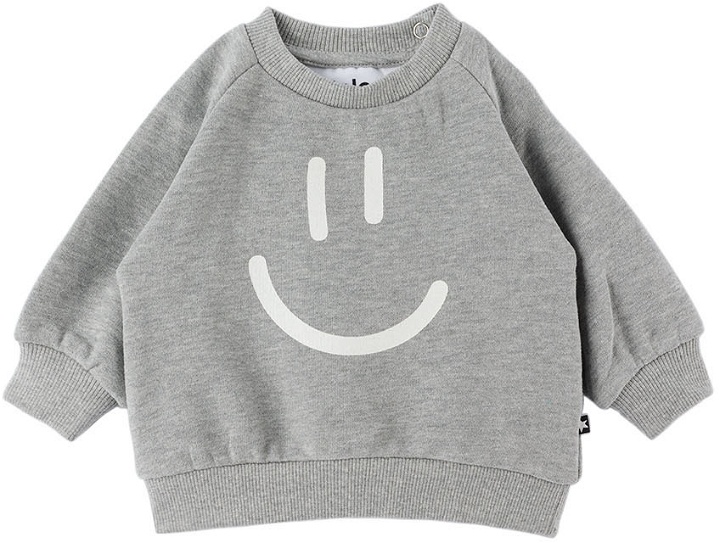 Photo: Molo Baby Gray Disc Sweater