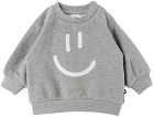 Molo Baby Gray Disc Sweater