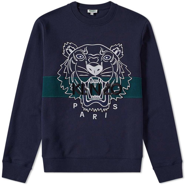 Photo: Kenzo Urban Tiger Crew Sweat Blue