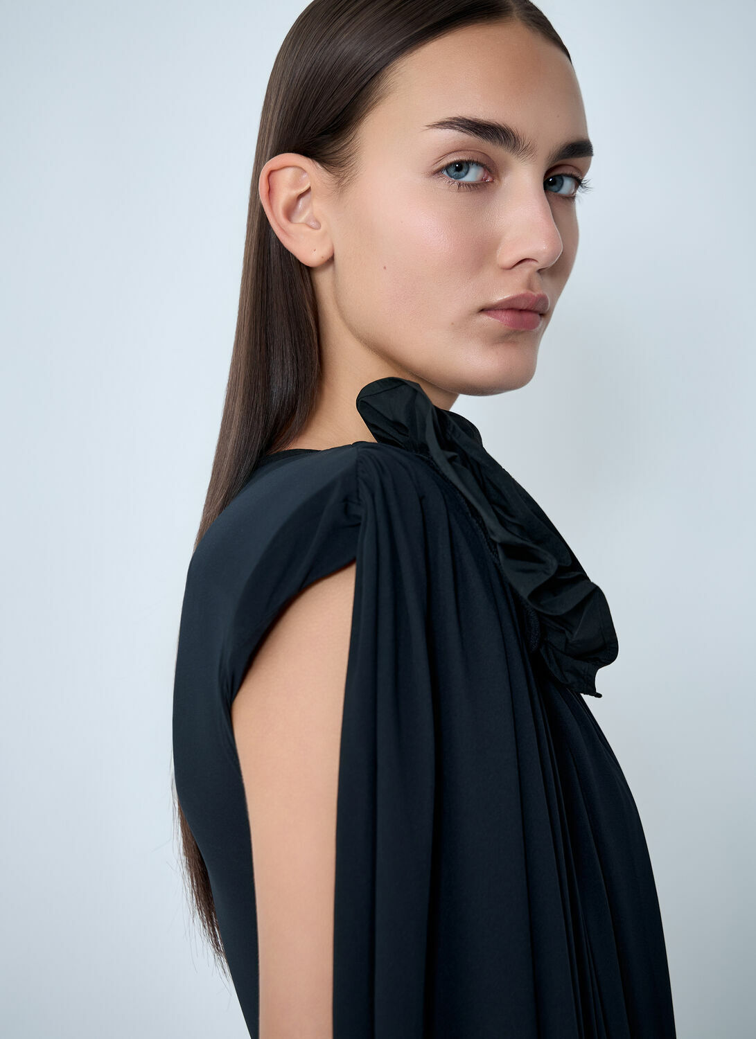 VAQUERA Draped Bodysuit
