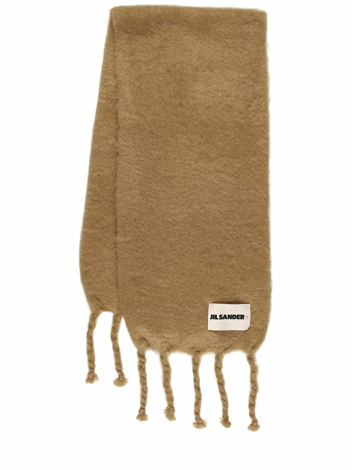 Jil Sander Off-White Donegal Scarf Jil Sander