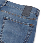 Canali - Slim-Fit Stretch-Denim Jeans - Men - Light blue