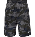 Nike Training - Camouflage-Print Dri-FIT Shorts - Anthracite