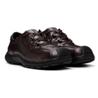 Dr. Martens Burgundy Aurix Satin Finish Leather 5I Sneakers