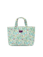MC2 Saint Barth Betsy Quilted Soft Tote Mid Bag | Made With Liberty Fabric
