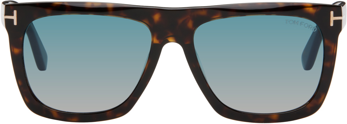 TOM FORD Brown & Black Morgan Sunglasses TOM FORD display picture 1