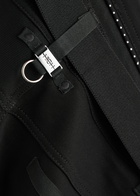 High Wayward Studded Jersey-twill Trousers Black